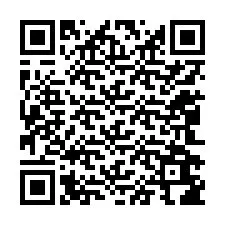 QR код за телефонен номер +12042686356