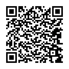 QR-Code für Telefonnummer +12042686357