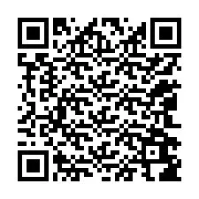 Codice QR per il numero di telefono +12042686358