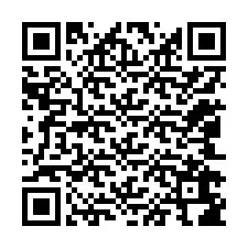 Kode QR untuk nomor Telepon +12042686989