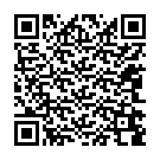 Código QR para número de teléfono +12042688043