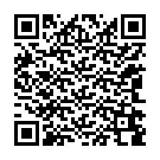 QR Code สำหรับหมายเลขโทรศัพท์ +12042688044