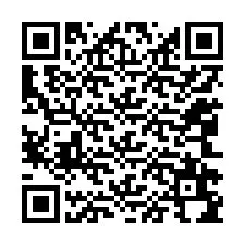 QR-koodi puhelinnumerolle +12042694503