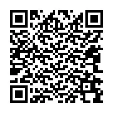 Código QR para número de telefone +12042698103