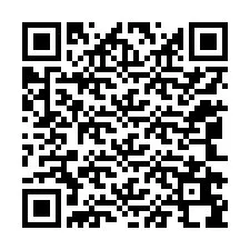 Kode QR untuk nomor Telepon +12042698104