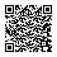 QR Code สำหรับหมายเลขโทรศัพท์ +12042698105