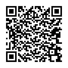 QR-код для номера телефона +12042698107