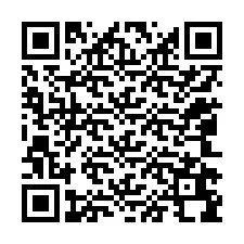 QR-koodi puhelinnumerolle +12042698108