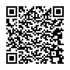 QR-koodi puhelinnumerolle +12042698113