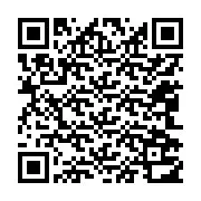 QR-Code für Telefonnummer +12042712313