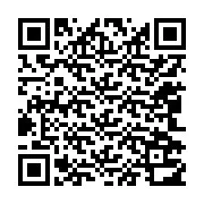 QR-Code für Telefonnummer +12042712316