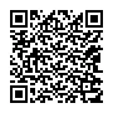 QR Code สำหรับหมายเลขโทรศัพท์ +12042717259