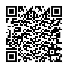 Kode QR untuk nomor Telepon +12042725518