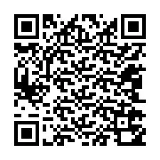 QR kód a telefonszámhoz +12042750893