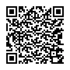 Código QR para número de teléfono +12042750894