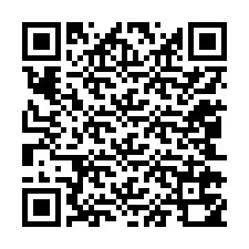 QR-код для номера телефона +12042750896