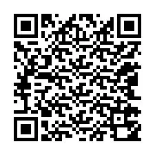 QR-Code für Telefonnummer +12042750898