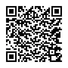 Codice QR per il numero di telefono +12042750899