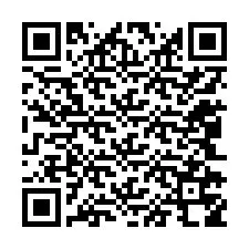 QR-code voor telefoonnummer +12042758166