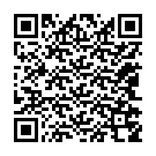 QR-koodi puhelinnumerolle +12042758169