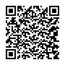 QR-koodi puhelinnumerolle +12042758170