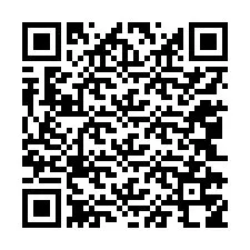 QR Code สำหรับหมายเลขโทรศัพท์ +12042758172