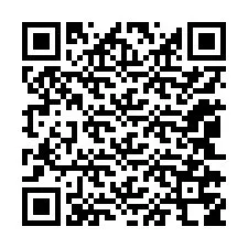 QR-Code für Telefonnummer +12042758175