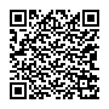 QR kód a telefonszámhoz +12042771414