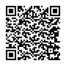 QR-code voor telefoonnummer +12042771416