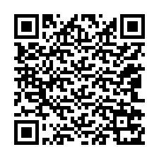 QR Code สำหรับหมายเลขโทรศัพท์ +12042771418