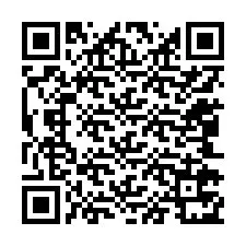 Código QR para número de teléfono +12042771886