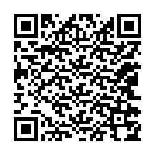 QR-koodi puhelinnumerolle +12042774079