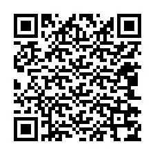 QR kód a telefonszámhoz +12042774082