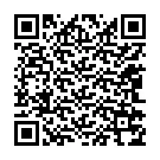 Codice QR per il numero di telefono +12042774456