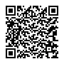 QR-koodi puhelinnumerolle +12042774501