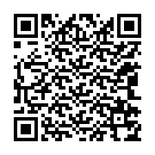 QR-koodi puhelinnumerolle +12042774504