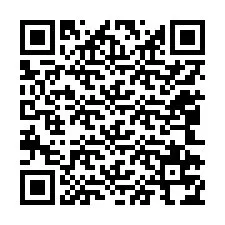 Código QR para número de telefone +12042774506