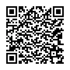 Kode QR untuk nomor Telepon +12042774509