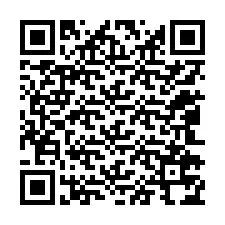 Código QR para número de teléfono +12042774958