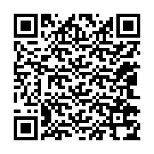 QR-koodi puhelinnumerolle +12042774959