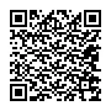 QR-code voor telefoonnummer +12042774967