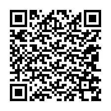 QR-koodi puhelinnumerolle +12042778174