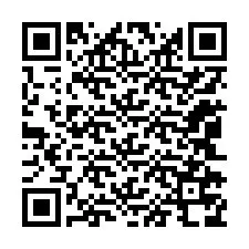 QR Code สำหรับหมายเลขโทรศัพท์ +12042778175