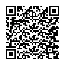 QR-код для номера телефона +12042778176