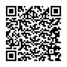 QR-Code für Telefonnummer +12042778852