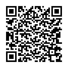 QR-koodi puhelinnumerolle +12042778854