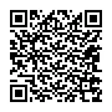 Kode QR untuk nomor Telepon +12042778857