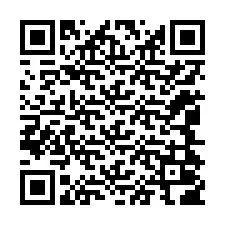 Código QR para número de telefone +12044006021