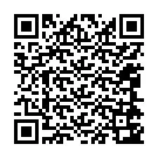 QR-Code für Telefonnummer +12044743813