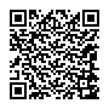 QR Code สำหรับหมายเลขโทรศัพท์ +12044743815